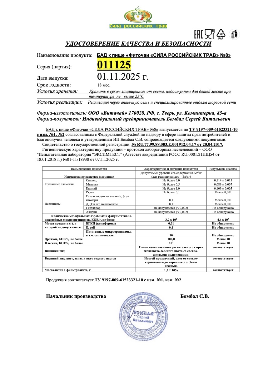 Паспорт №112025